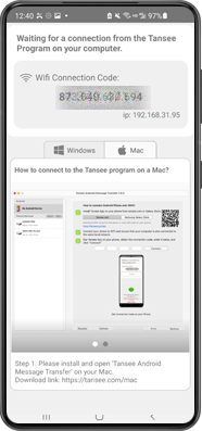  Copy SMS, MMS, RCS messages and WhatsApp messages from an Android phone to your Mac