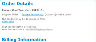 Tansee Order Process